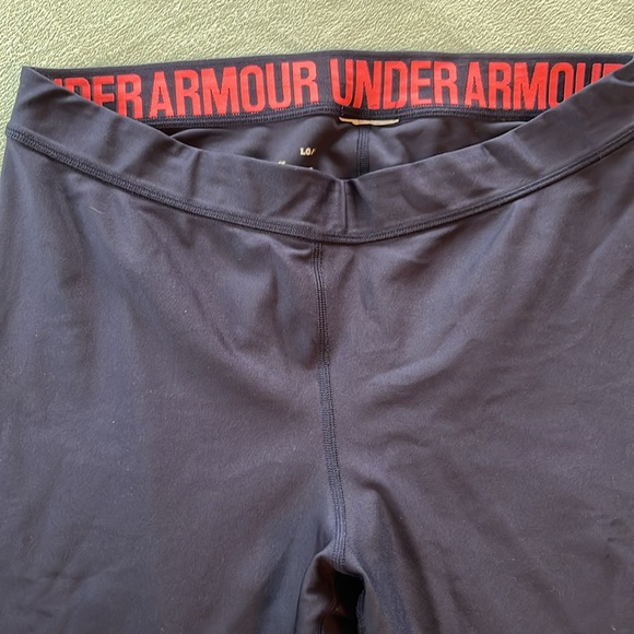Under Armour Navy Leggings - Picture 2 of 4